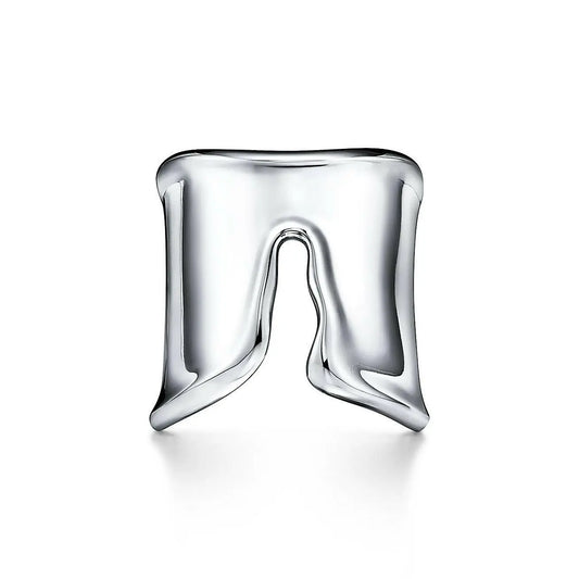 Silver Split Ring, Peretti Bone Ring Belovvie